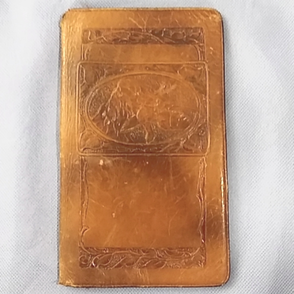 Vintage Wallet With Old Timers Club Pin